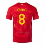 1ª Camiseta Espana Jugador Fabian 2024
