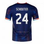 2ª Camiseta Paises Bajos Jugador Schouten 2024-2025