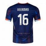 2ª Camiseta Paises Bajos Jugador Veerman 2024-2025