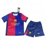 1ª Camiseta Barcelona Coldplay Nino 2024-2025