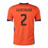 1ª Camiseta Paises Bajos Jugador Geertruida 2024-2025