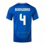 1ª Camiseta Italia Jugador Buongiorno 2024-2025