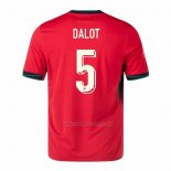 1ª Camiseta Portugal Jugador Dalot 2024