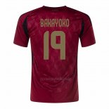 1ª Camiseta Belgica Jugador Bakayoko 2024