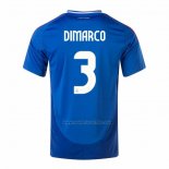 1ª Camiseta Italia Jugador Dimarco 2024-2025