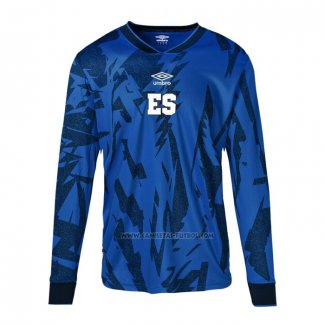 1ª Camiseta El Salvador Manga Larga 2023-2024