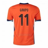 1ª Camiseta Paises Bajos Jugador Gakpo 2024-2025