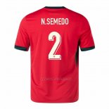 1ª Camiseta Portugal Jugador N.Semedo 2024
