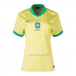 1ª Camiseta Brasil Mujer 2024