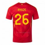 1ª Camiseta Espana Jugador Ayoze 2024