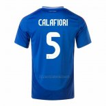 1ª Camiseta Italia Jugador Calafiori 2024-2025