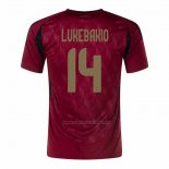 1ª Camiseta Belgica Jugador Lukebakio 2024