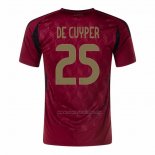 1ª Camiseta Belgica Jugador De Cuyper 2024