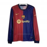 1ª Camiseta Barcelona Manga Larga 2024-2025
