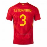 1ª Camiseta Espana Jugador Le Normand 2024