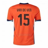 1ª Camiseta Paises Bajos Jugador Van de Ven 2024-2025