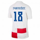 1ª Camiseta Croacia Jugador Ivanusec 2024