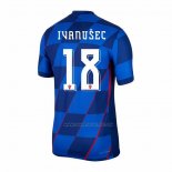 2ª Camiseta Croacia Jugador Ivanusec 2024