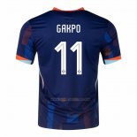 2ª Camiseta Paises Bajos Jugador Gakpo 2024-2025