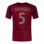 1ª Camiseta Belgica Jugador Vertonghen 2024