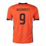 1ª Camiseta Paises Bajos Jugador Weghorst 2024-2025
