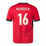 1ª Camiseta Portugal Jugador Matheus N. 2024