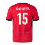 1ª Camiseta Portugal Jugador Joao Neves 2024